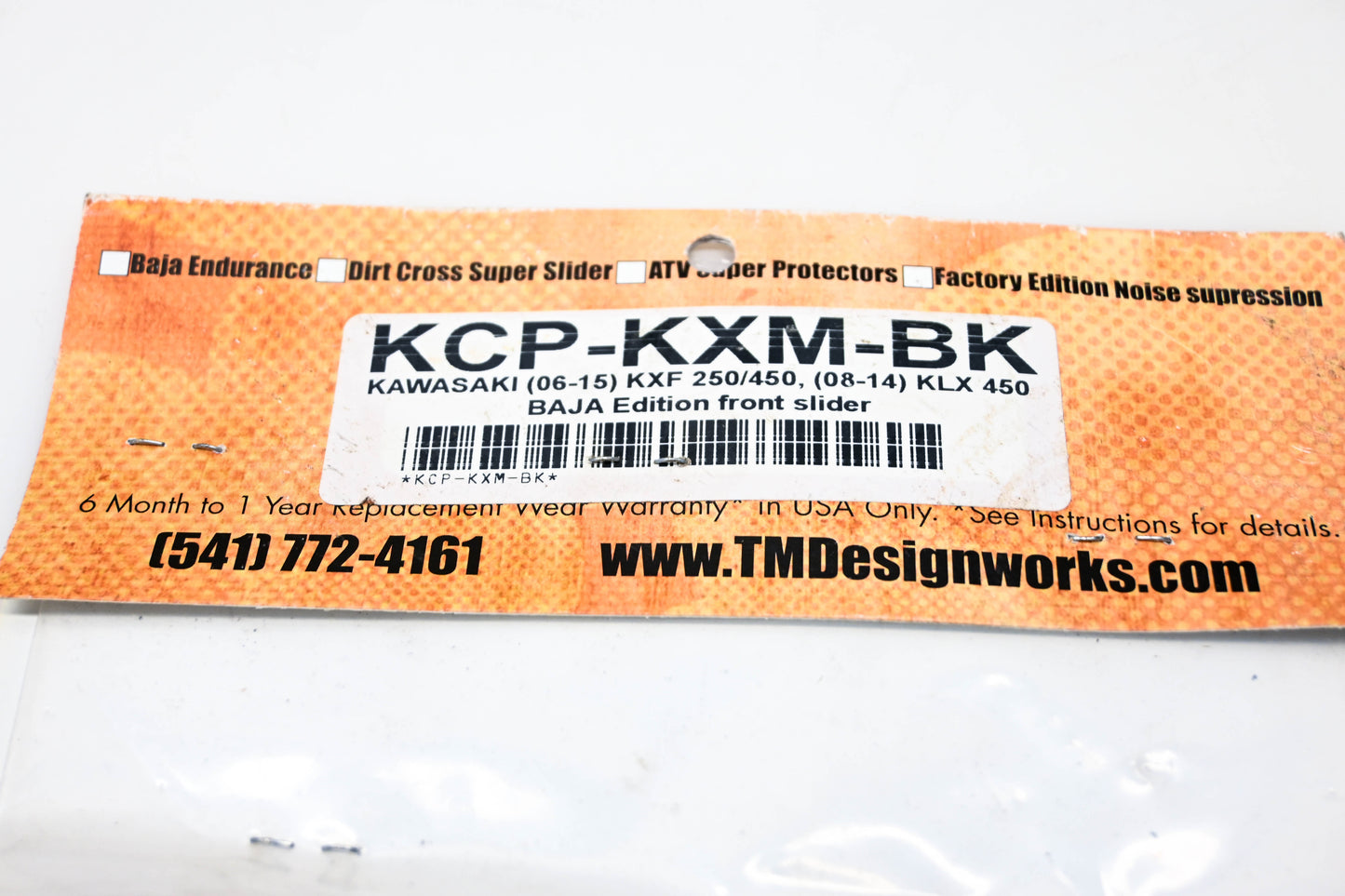 New TM Designworks KCP-KXM-BK Chain Slider Kit NOS