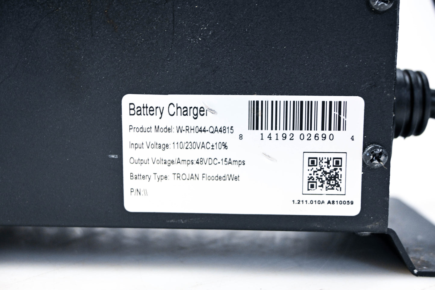 Club Car W-RH044-QA4815 Battery Charger