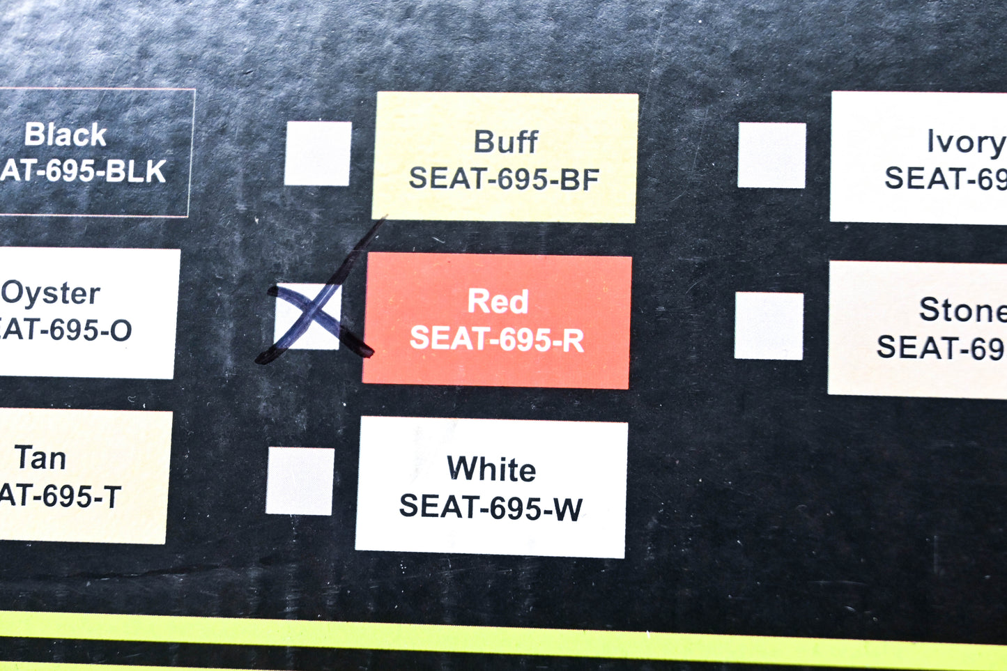 Rhox SEAT-695-R Arm Rest Kit NOS