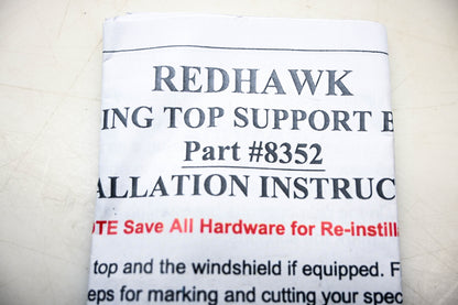 Red Hawk 8352 Folding Top Support Bracket Kit NOS