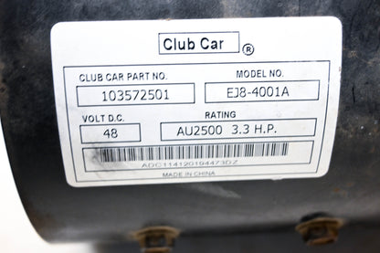 Club Car 103572501 48 Volt Electric Motor
