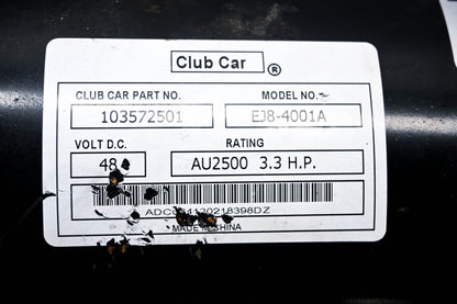 Club Car 103572501 48 Volt Electric Motor