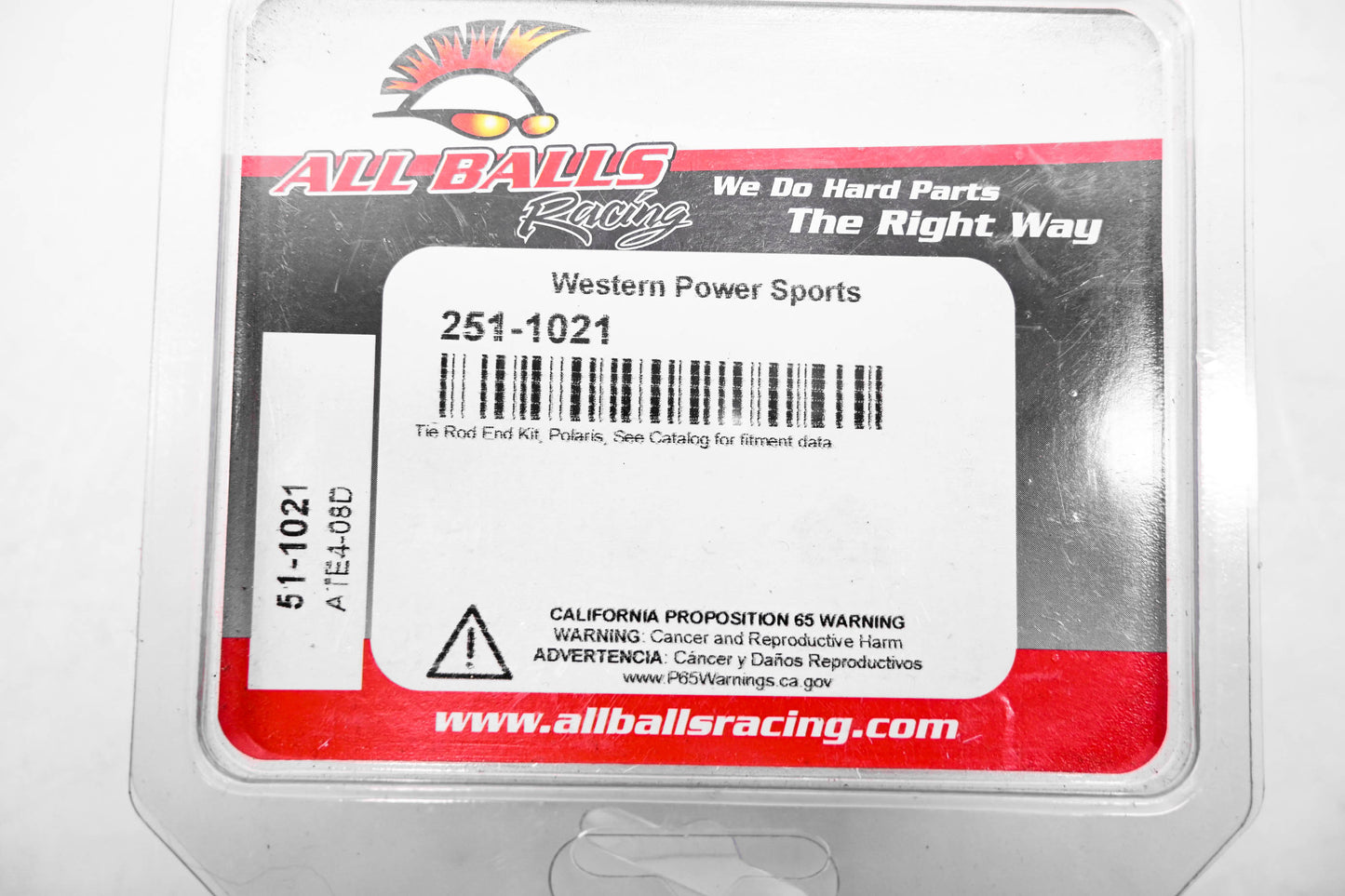 All Balls Racing 251-1021, 51-1021, ATE4-08D Tie Rod End Kit NOS