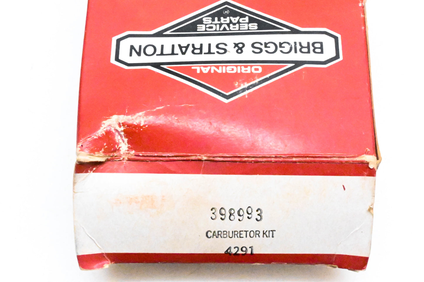 New OEM Briggs & Stratton 398993 Carburetor Repair Kit NOS