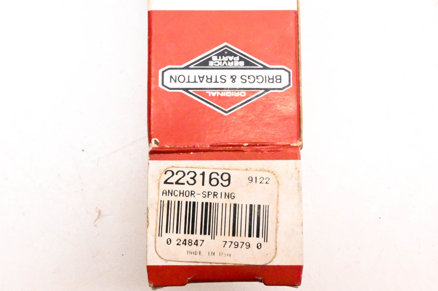 New OEM Briggs & Stratton 223169 Spring Anchor NOS