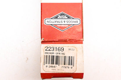 New OEM Briggs & Stratton 223169 Spring Anchor NOS