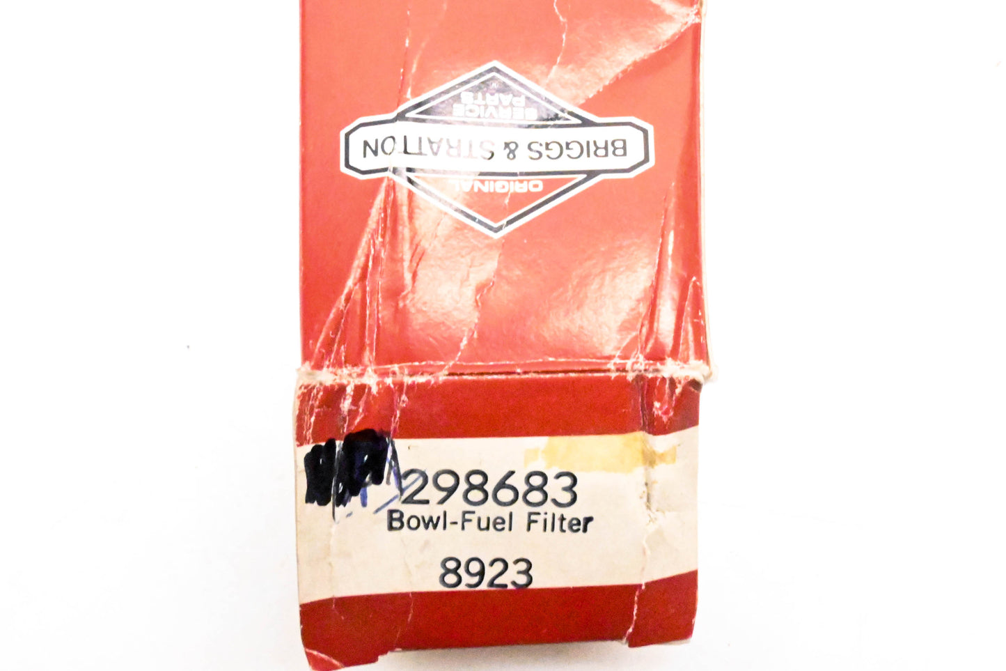 New OEM Briggs & Stratton 298683 Sediment Filter Bowl NOS