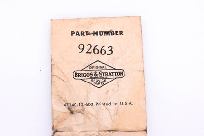 New OEM Briggs & Stratton 92663 Screws Qty 2 NOS