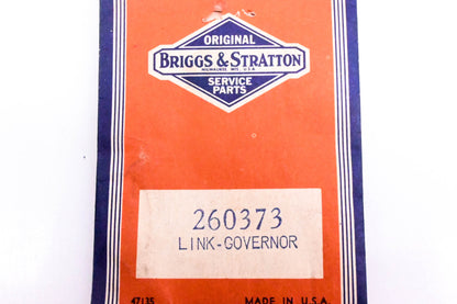 New OEM Briggs & Stratton 260373 Governor Link NOS