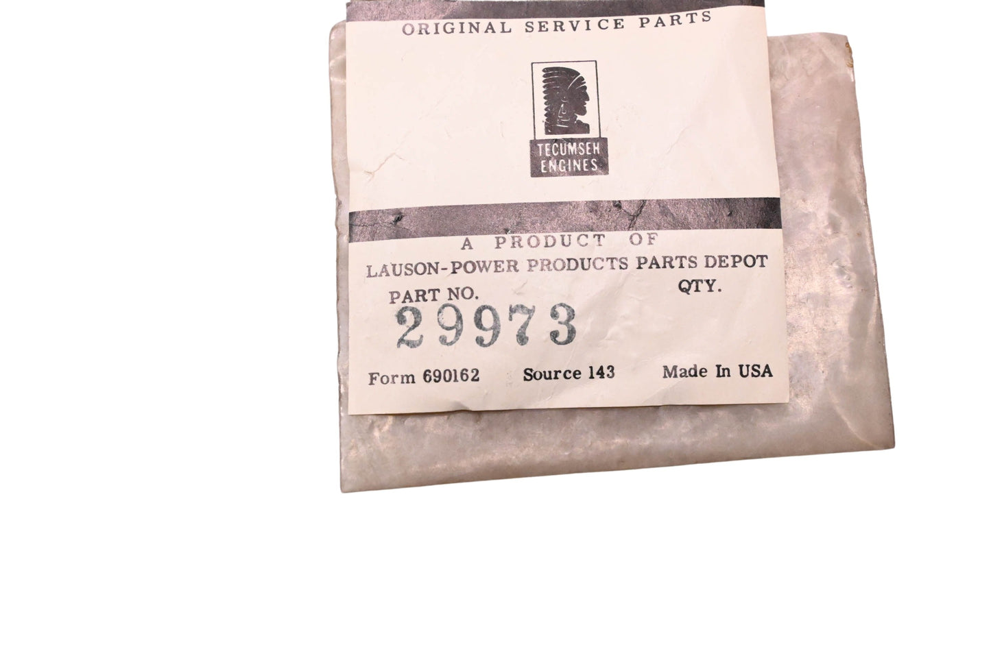 New OEM Tecumseh 29973 Washer NOS