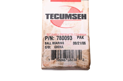 New OEM Tecumseh 780093 Ball Bearing NOS