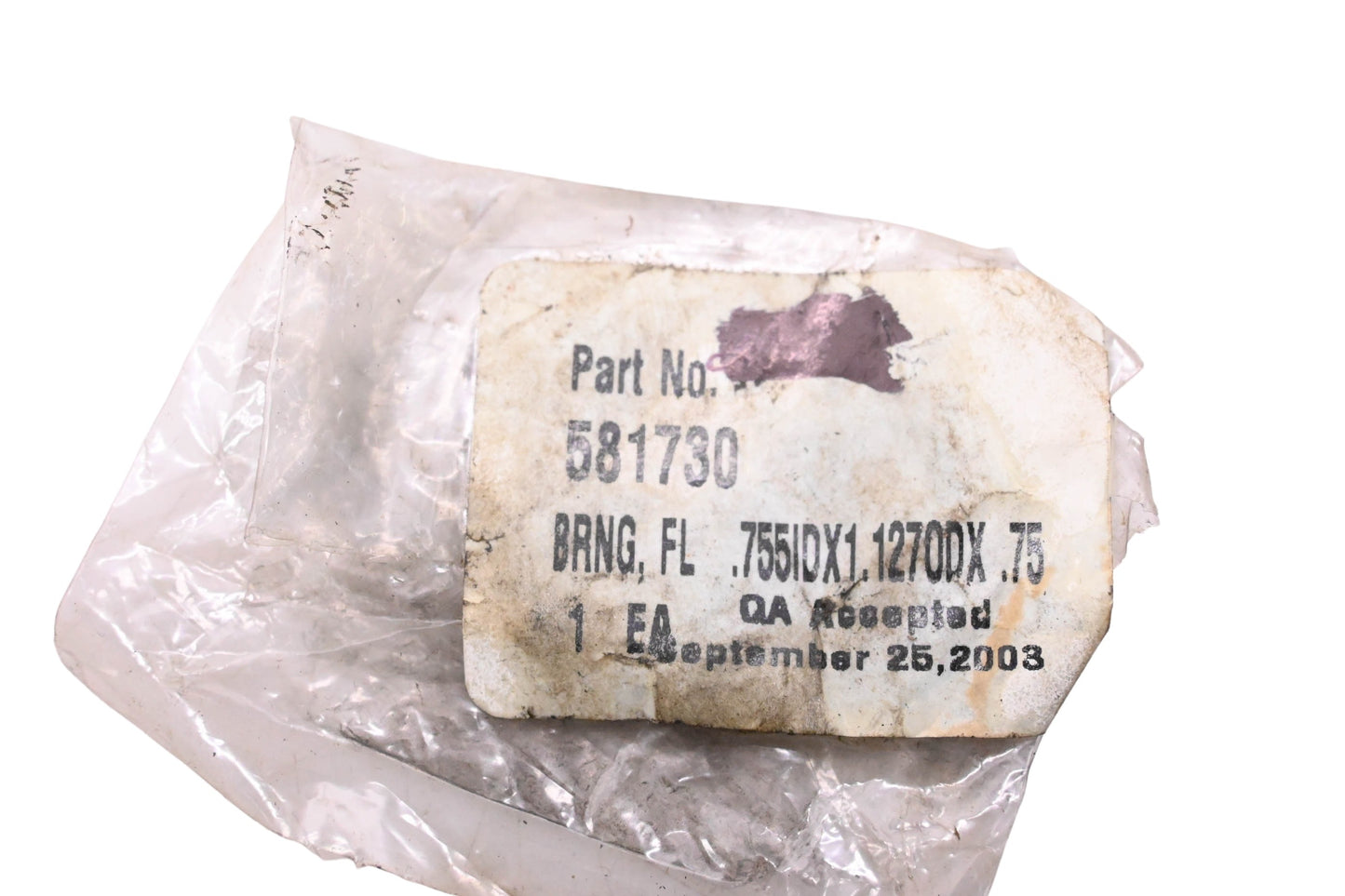 Murray 581730 Axle Bearing NOS