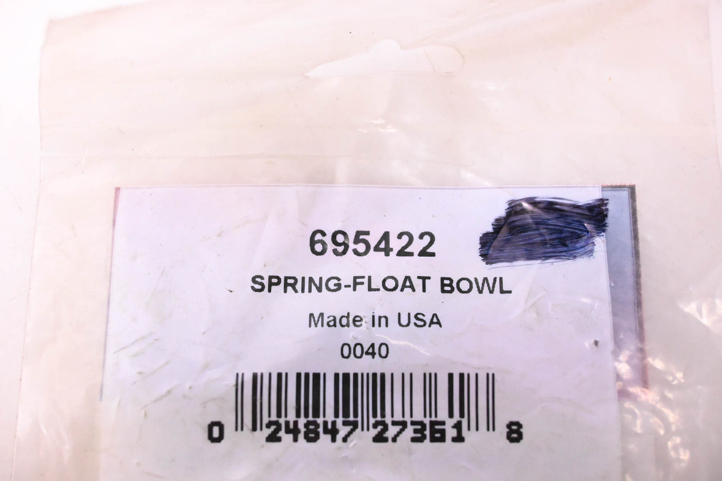 New OEM Briggs & Stratton 695422, 0040 Float Bowl Spring NOS