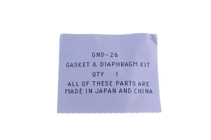 Zama GND-26 Gasket & Diaphragm Kit NOS