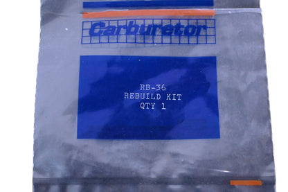 Zama RB-36 Carburetor Rebuild Kit NOS