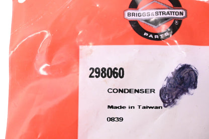 New OEM Briggs & Stratton 298060, 0839 Condenser NOS