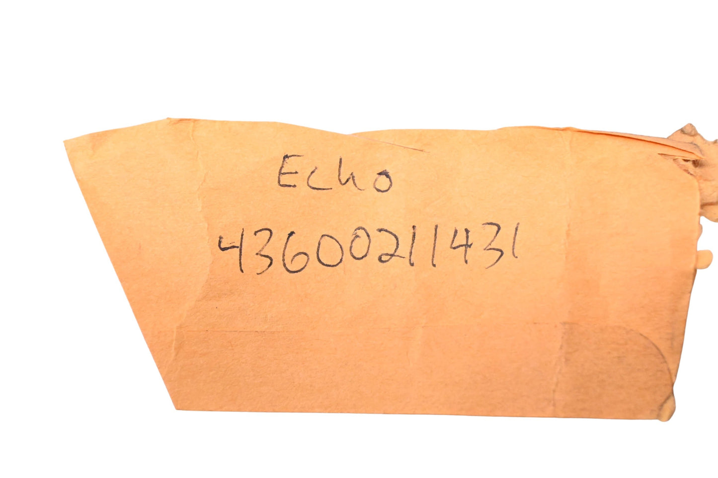 New OEM Echo 43600211431 Oil Fill Cap NOS