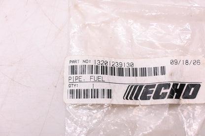 New OEM Echo 13201239130 Fuel Pipe NOS