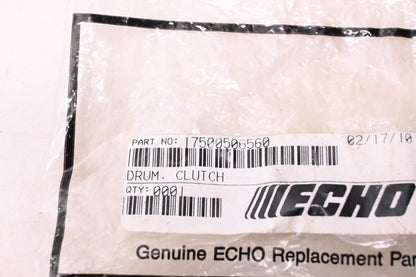 New OEM Echo 17500506560 Clutch Drum NOS