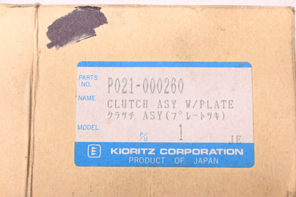 Kioritz P021-000260 Clutch Assembly & Plate NOS