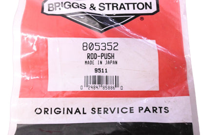 New OEM Briggs & Stratton 805352, 9511 Push Rod NOS