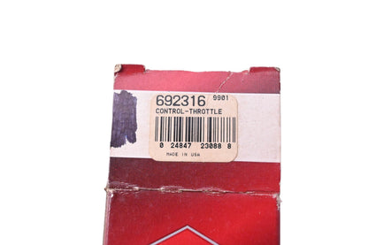 New OEM Briggs & Stratton 692316, 9901 Throttle Control Kit NOS