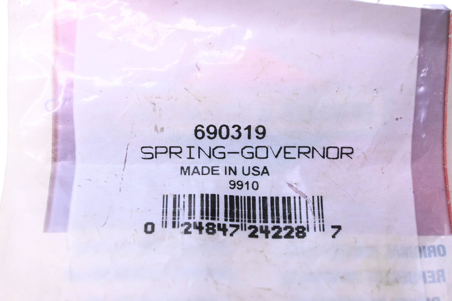 New OEM Briggs & Stratton 690319, 9910 Governor Spring NOS