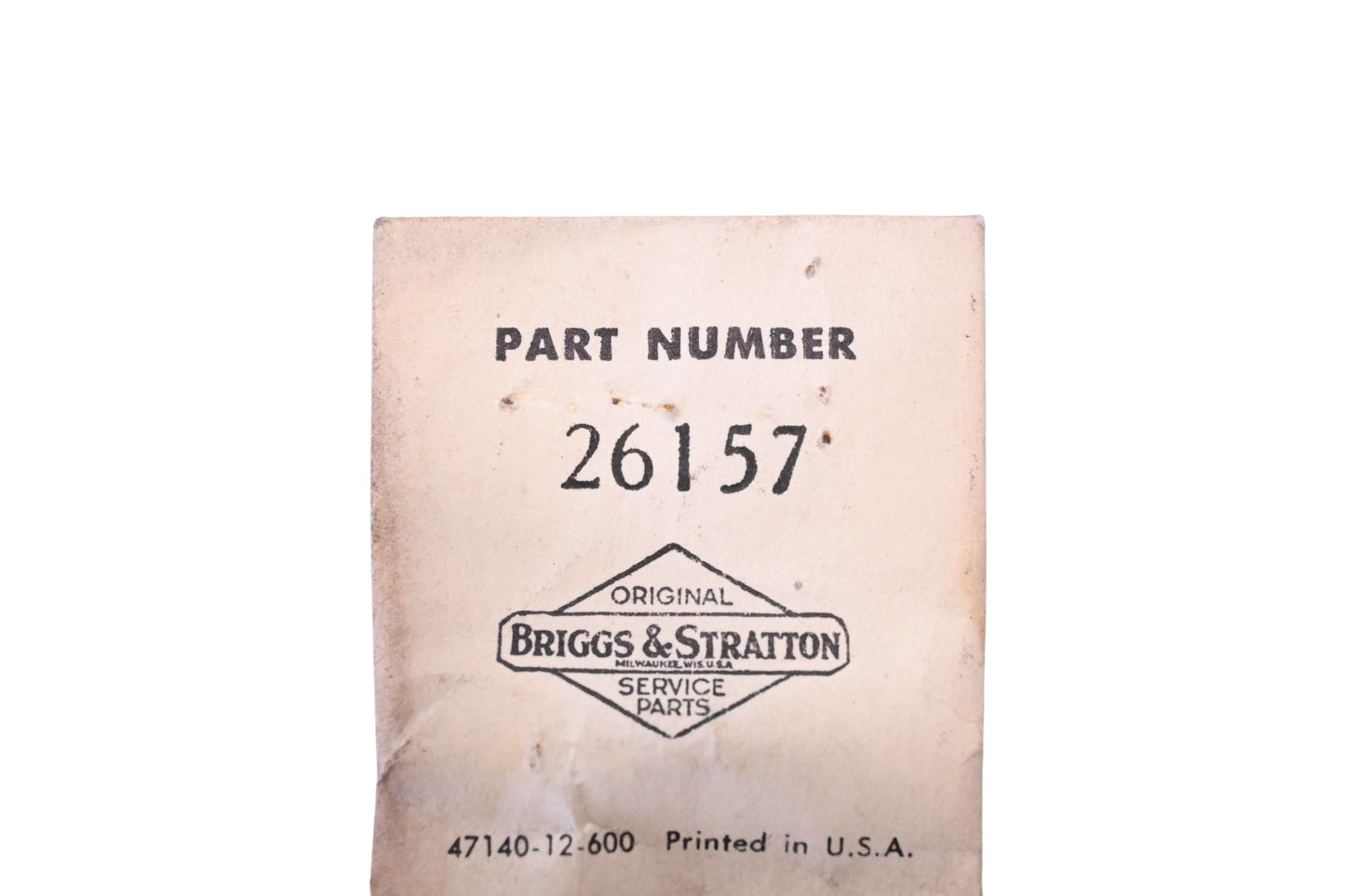 New OEM Briggs & Stratton 26157 Idle Valve Springs Qty 2 NOS