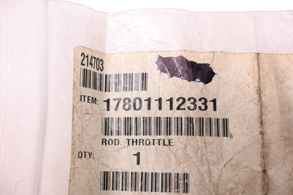 New OEM Echo 17801112331 Throttle Rod Linkage NOS