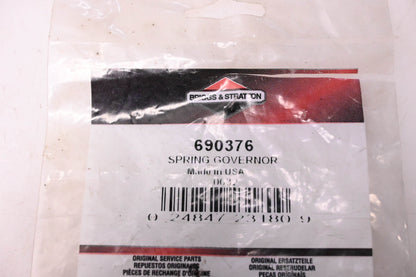 New OEM Briggs & Stratton 690376, 0632 Governor Spring NOS