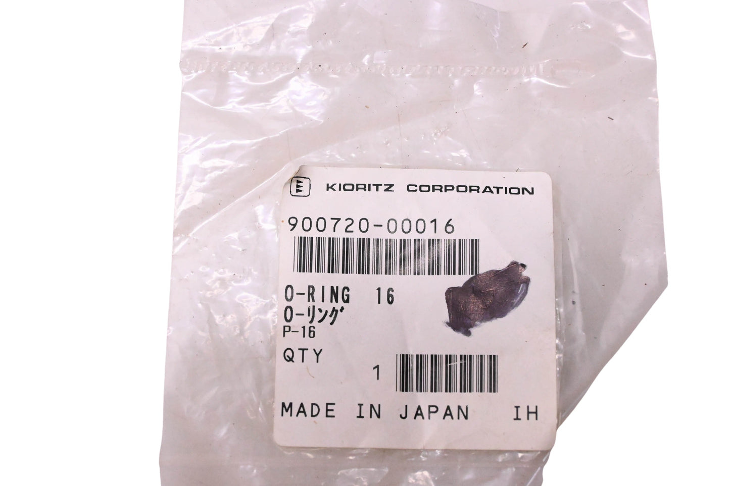 Kioritz 900720-00016, 90072000016 Echo O-Ring NOS