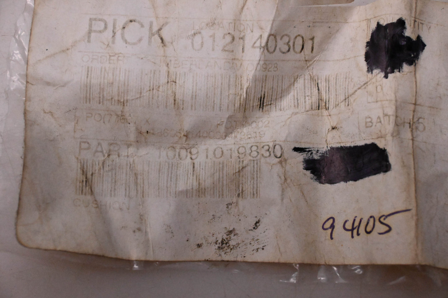 New OEM Echo 10091019830 Cushion NOS