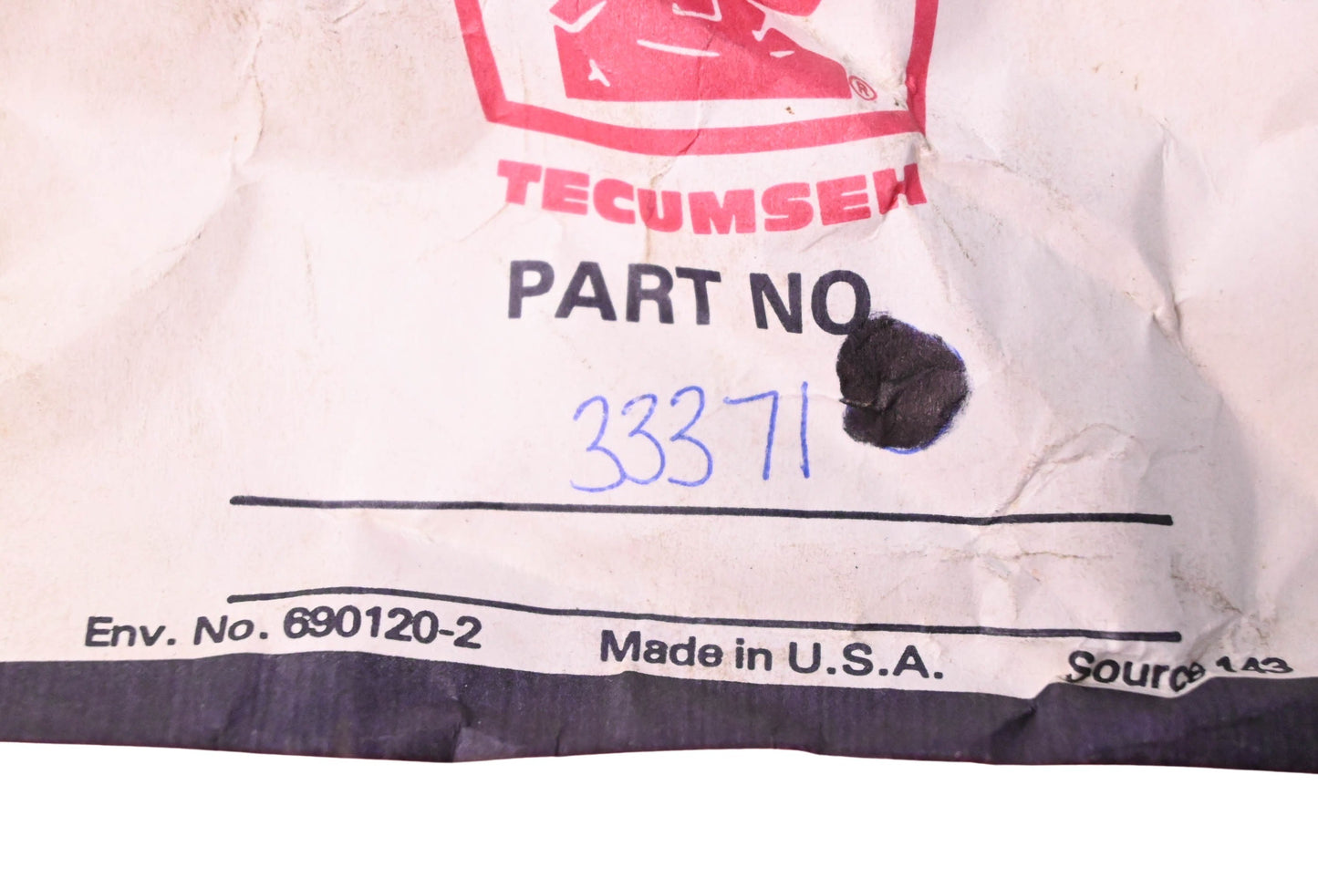 New OEM Tecumseh 33371 Governor Link NOS