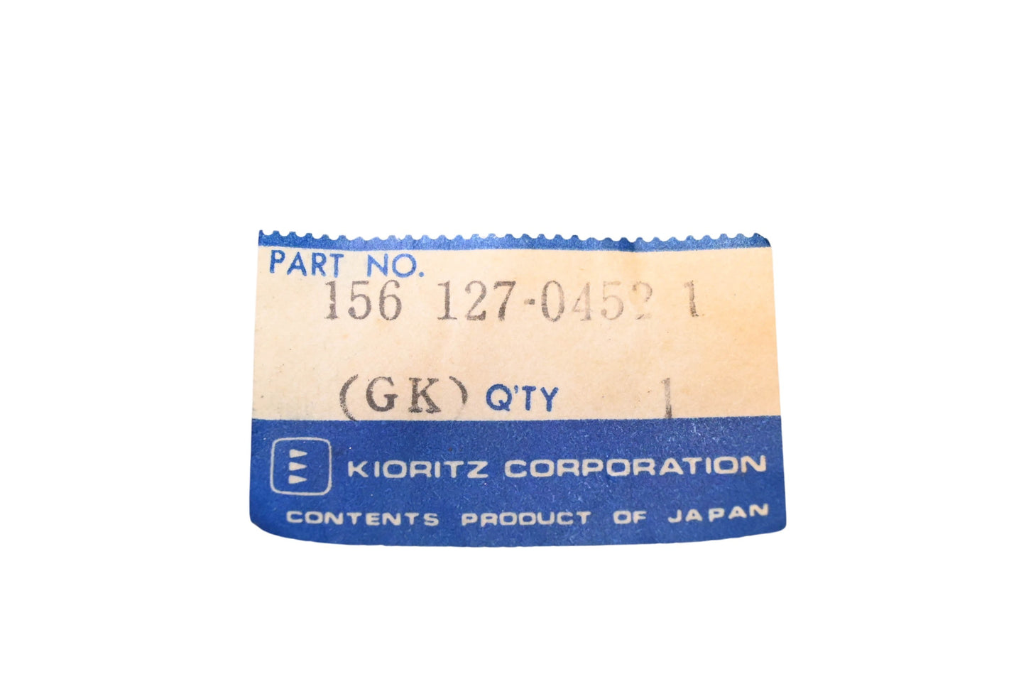 Kioritz 156127-04521 Echo Condenser NOS