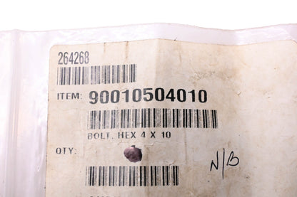 New OEM Echo 90010504010 Hex Bolt 4x 10 NOS