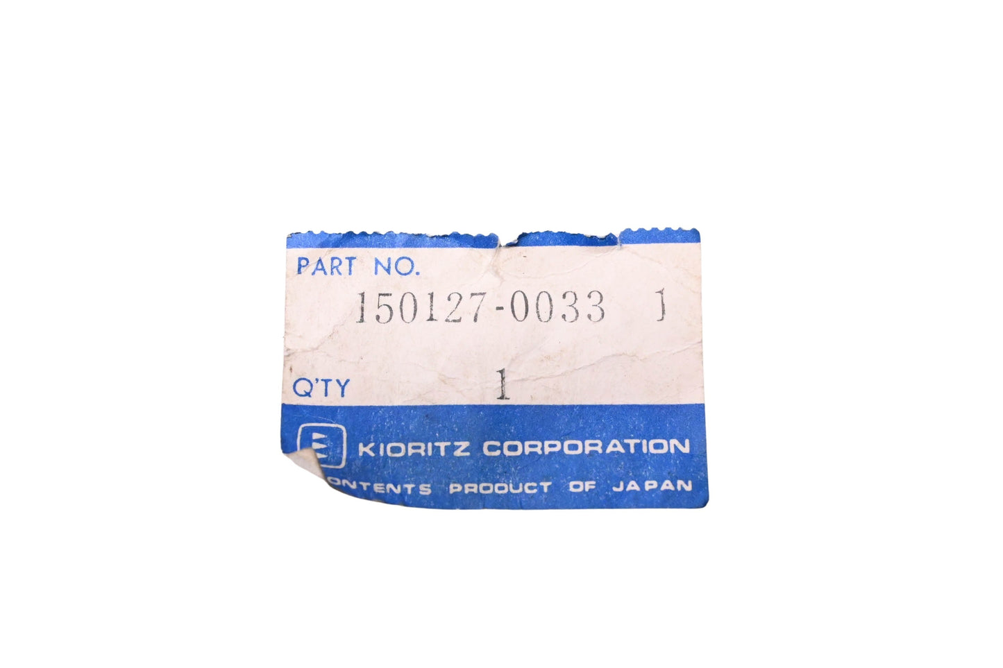 Kioritz 150127-00331 Echo Condenser NOS