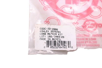 Rotary 2575701 Kohler Carburetor Repair Kit NOS