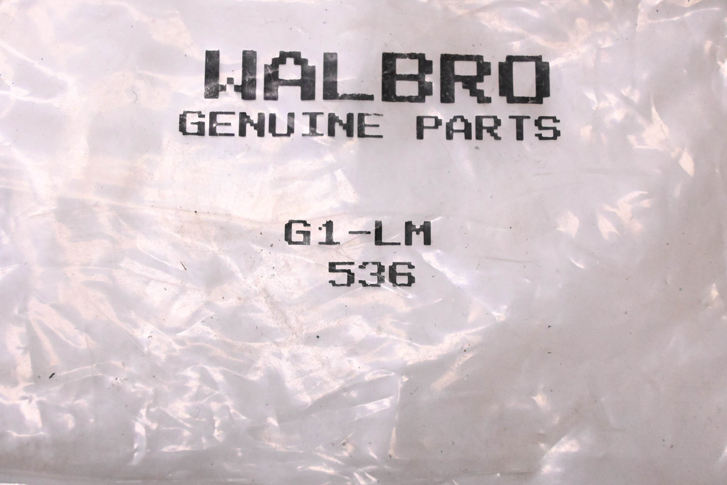 Walbro G1-LM Carburetor Gasket Repair Kit NOS