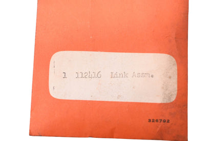 Jacobsen 112416 Link Assembly NOS