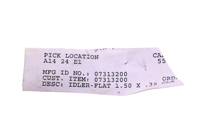 Ariens 07313200 Flat Idler Pulley NOS