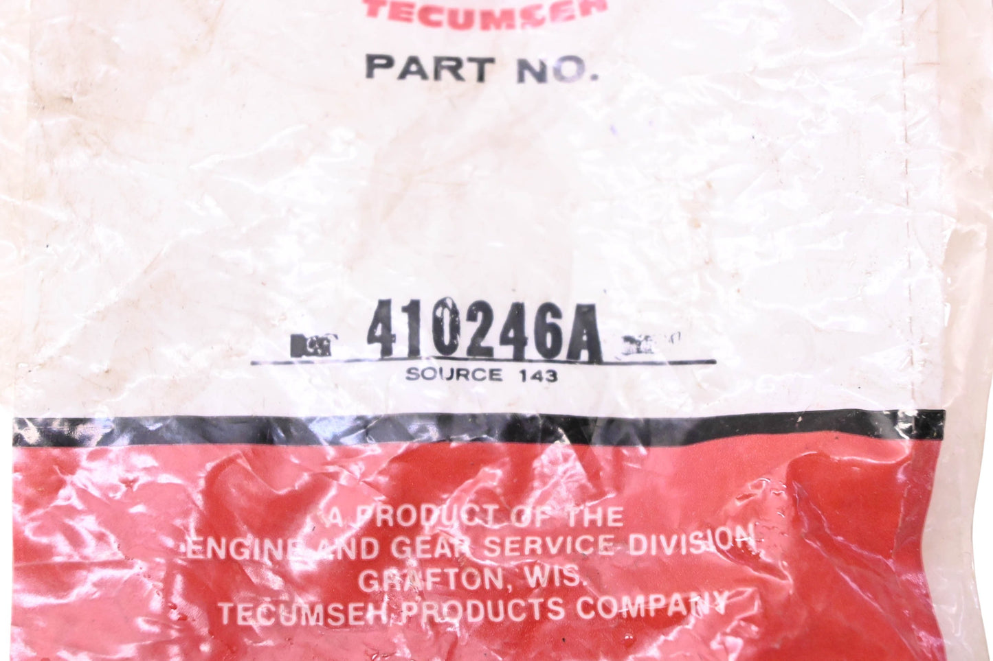 New OEM Tecumseh 410246A 1/8" Fuel Line NOS