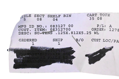 Ariens 08312700 Tension Spring NOS