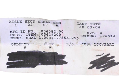 Ariens 05605200 Oil Seal NOS