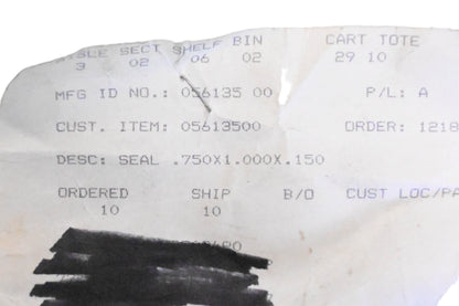 Ariens 05613500 Seal NOS