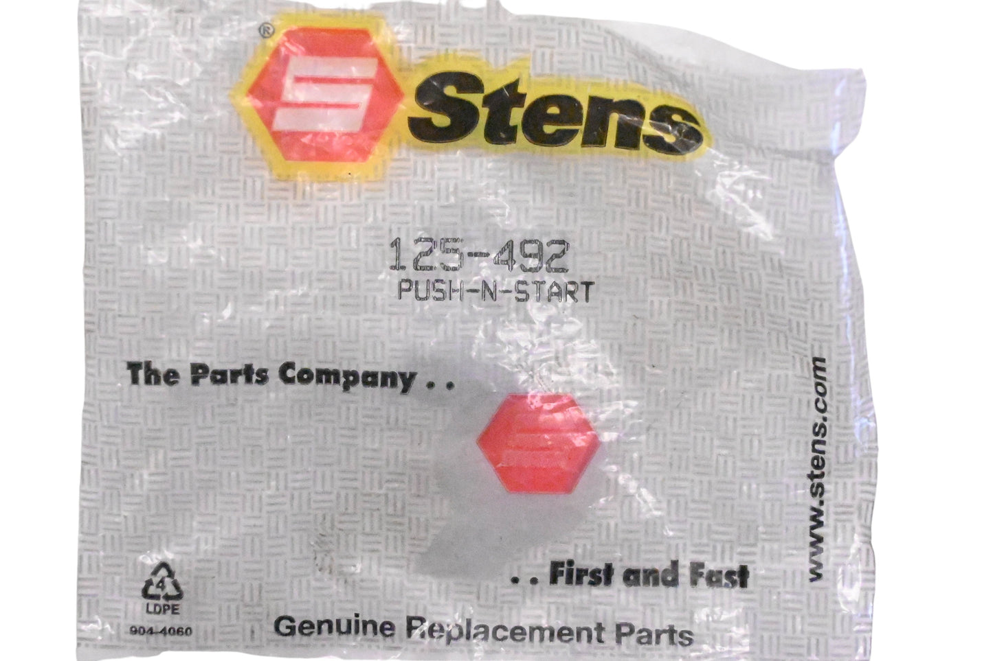 Stens 125-492 Push-N-Start Gas Cap NOS
