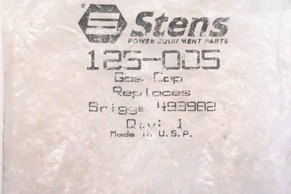 Stens 125-005, 493982 Gas Cap NOS