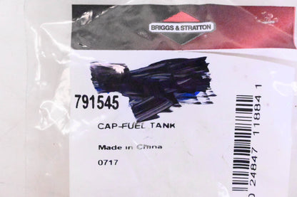 New OEM Briggs & Stratton 791545 Fuel Tank Cap NOS