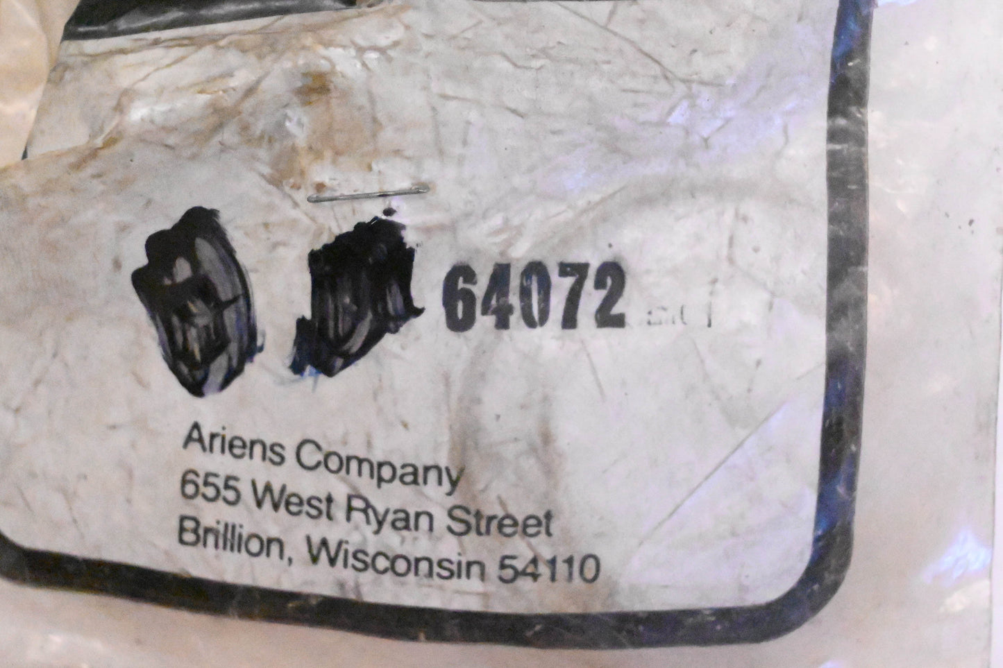 Ariens 06407200 Flat Washer NOS