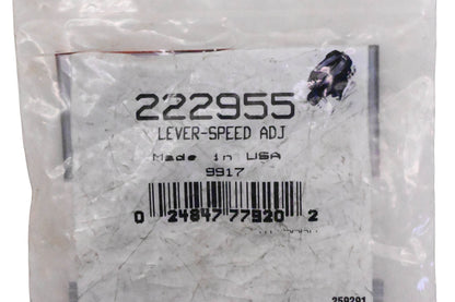 New OEM Briggs & Stratton 222955 Speed Adjuster Level NOS