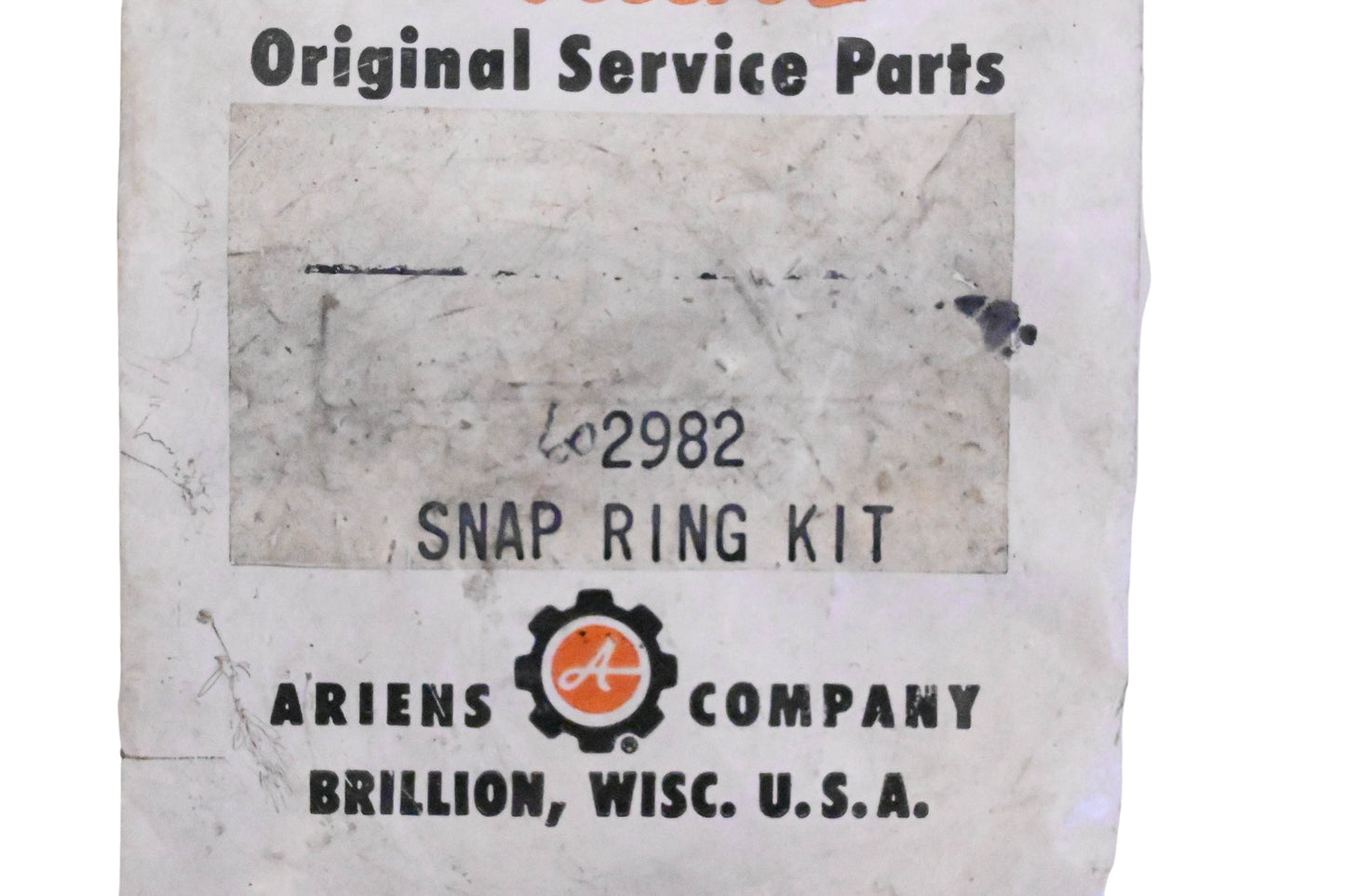 Ariens 602982 Snap Ring NOS